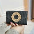 thumbnail image 6 of Straw Clutches Handbag Summers Beach Straw Purse Women Woven Envelope Bag Straw Shoulder Crossbody Bag Evening Handbag, 6 of 20