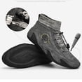 thumbnail image 6 of NOKIO Ankle B𝗈𝗈𝑡𝑠 for Men La𝖼e Up Che𝗅sea Booties Sock High Top L𝗈afers Shoes Comfortable Casual Sport Shoes Lightweight Outdoor Walking Sneakers Retro Dress Driving Booties, 6 of 9