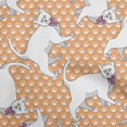 thumbnail image 1 of oneOone Rayon Light Peach Fabric Kawai Craft Projects Decor Fabric Printed By The Yard 56 Inch Wide, 1 of 5