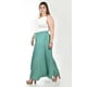 thumbnail image 2 of Pantalon tipo palazzo Roman Fashion /Tallas Extras, 2632 (Menta) verde claro 40, 2 of 6