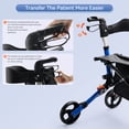 thumbnail image 5 of Mobility walker Foldable Rollator Walker with 6 levels of Adjustable Seat 8 Wheels Compact Folding Design Lightweight Mobility Walking Aid suitable for people of different heights, 5 of 10