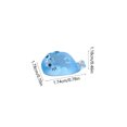 thumbnail image 3 of Tuvgenk Glow Fish Tank Ornament Mini Seal, Luminous Aquarium Decor Night Light, Cute Seal Statue for Bettas Shrimp Tank, Underwater Glowing Figurine, 3 of 6
