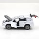 thumbnail image 1 of Réplica de coche de juguete todoterreno a escala 1/36, metal fundido a presión, juguete para niño, cuatro puertas que se pueden abrir y función de retroceso.,lei blanco, 1 of 7