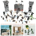 thumbnail image 3 of LEEYNEERMedieval Castle Knight Toy Soldier Set DIY Miniature Action Figure Play, 3 of 4