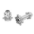 thumbnail image 3 of Hex Motorcycle Wheel Hubs Set, Aluminum Motorcycle Front Rear Wheel Hex Hub With 4 Bearings, Wheel Hub Bearing Assembly Replacement For LOSI 1/4 Promoto MX, 3 of 8