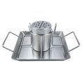 thumbnail image 1 of Assiette à Poulet en Acier Inoxydable, Support à Poulet, Support à Dinde, 1 of 5