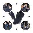thumbnail image 5 of BUBUDENG Mens Walking Sneakers Athletic Shoes Breathable Knit Casual Shoes 8 Blue Trainers Lightweight, 5 of 8