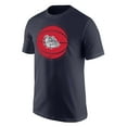 thumbnail image 2 of Men's Nike Navy Gonzaga Bulldogs Basketball Logo T-Shirt, 2 of 3
