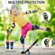 thumbnail image 5 of Kit de protección para patinaje sobre ruedas para niños y adultos de 6 piezas, kit de protección ajustable, rodilleras, coderas, muñequeras, kits de protección para monopatín (azul S), 5 of 5