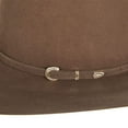 thumbnail image 2 of American Hat Company Mens 40x Pecan 4 1/4 Brim Felt Cowboy Hat 67/8, 2 of 3