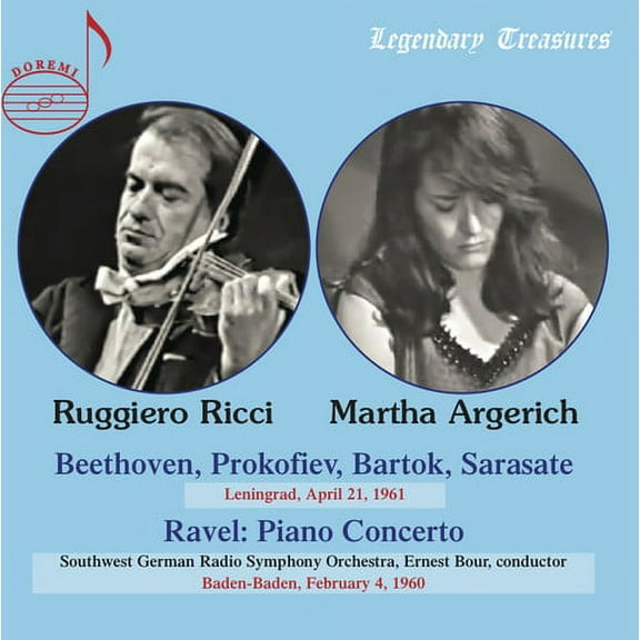 Argerich,Martha / Ricci,Ruggerio - Play Beethoven Prokofiev & More - Music & Performance - CD