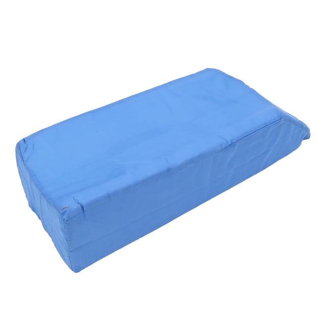 Leg Position Wedges Pillow, Washable Blue U Shaped Leg Pillow Leg Pillow Improves Circulation for Sleeping