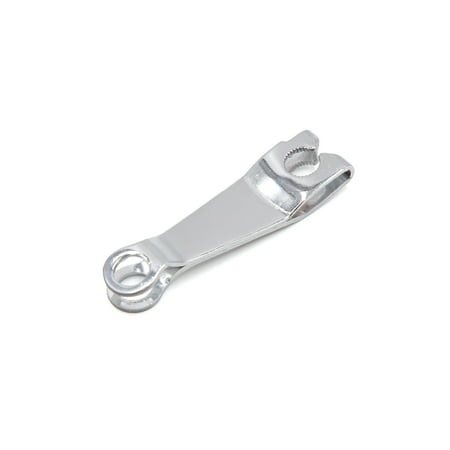 Silver Tone Aluminum Alloy Braking System Manual Brake Cam Lever for Motorcycle