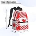 thumbnail image 2 of Easygdp Maple Leaves1 Mochila Casual para Portátil, Mochila para Escuela, Viajes, Negocios, 2 of 6