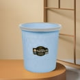 Kiplyki Large Plastic Trash Can Wastebasket Recycling Bin for Bathroom