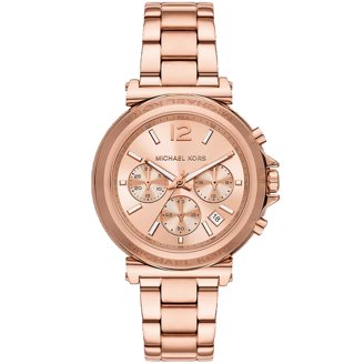 Ladies Michael Kors Gold watch with extra links, booklet & box!! MK-3393 Michael Kors Women main image 2