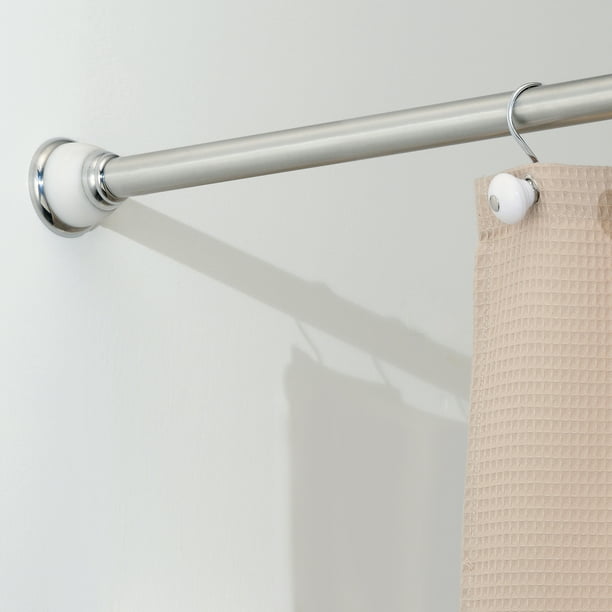 Interdesign York Shower Curtain Tension, How Do You Tighten A Shower Curtain Tension Rod