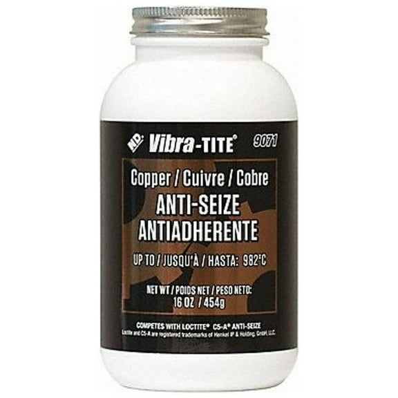 Vibra-Tite Anti Seize Compound,Jar,16 oz.,Copper 90716