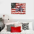 thumbnail image 5 of Autua American Flag Canvas Wall Decor For Living Room Bedroom Office 20x16in, 5 of 6