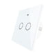 thumbnail image 1 of Interruptor de luz inteligente multifuncional táctil de pared sin accesorios Blanco de 2 vías jinwen Interruptor de luz, 1 of 8