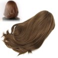 thumbnail image 4 of Couleur de Cheveux Brune, Couleur de Cheveux Brune Naturelle Résiliente Cheveux Courts Faux Cheveux Fête Cheveux Courts pour Jeu de Rôle pour Fête Cosplay pour Quotidien, 4 of 8