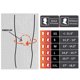 thumbnail image 4 of Rodilleras protectoras de 7mm, rodilleras para levantamiento de pesas, entrenamiento funcional, 1 par, 4 of 8