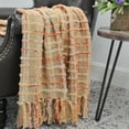 thumbnail image 5 of Home Soft Things Multi Color Chenille Throw - Burnt Orange - 60" x 80" Jumbo, 5 of 8