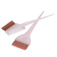 thumbnail image 1 of 2pcs Soft Nylon Hair Dye Brush Applicator Double Sided Hair Coloring Comb with Glitter Handle Pink, 1 of 5
