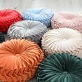 thumbnail image 3 of Koszal Coussin de Citrouille Confortable Multifonctionnel Farci Pliable Oreiller de Roue Ronde pour les Enfants, 3 of 8
