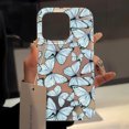 thumbnail image 3 of Funda de teléfono de lujo con flores de loto para iPhone 11, 15 Plus, 16, 14 Pro Max, 12, 13 Mini, 15Pro, funda con bonita estética floral, 3 of 5
