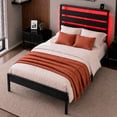 thumbnail image 1 of Base Cama Individual Moderna Luz Led Usb C Reforzada 300kg, 1 of 11