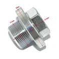 thumbnail image 2 of Oil Filler Plug Nut Chrome For Royal Enfield 350 500 Thunderbird Motorcycle, 2 of 5
