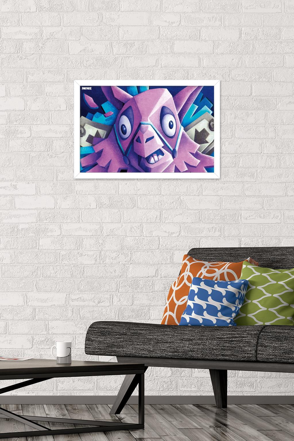Fortnite - Llama Wall Poster, 14.725" x 22.375", Framed
