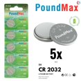 thumbnail image 2 of Coin Cell Battery PoundMax CR2032 Lithium 3V (5 Pack), 2 of 9