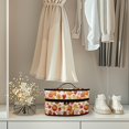 thumbnail image 4 of HELLHERO Portable Steamer Travel Organizer Pumpkin and Maple Leaf Pattern Travel Steam Iron Case Zipper Handle, Bag Only, 4 of 6