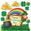 Victory Store Leprechaun and Gold Outdoor Yard Sign Set , Multicolor, 9 Piece St. Patrick's Yard Set