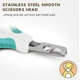 thumbnail image 2 of Professional Pet Cat Nail Clipper Scissors Trimmer for Cats, Rabbits and Small Animals, Stainless Steel,25 Degree Curved Design, 2 of 6