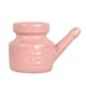 thumbnail image 1 of Olla Neti de CeráMica de 350 Ml para Limpieza de Nariz, Duradera, una Prueba de Fugas, para Enjuague Nasal, Lavado de Nariz, Hombres y Mujeres, Rosa, 1 of 5