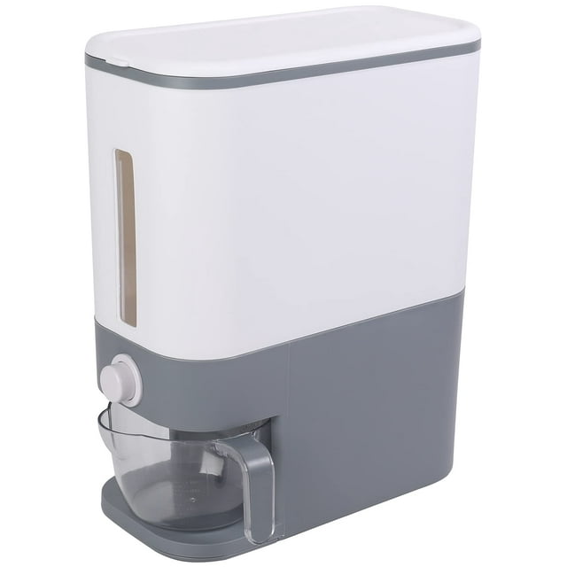 Dispensador de arroz Sooyee con capacidad de 10 kg, hermético, almacenamiento de alimentos