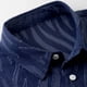 thumbnail image 5 of Blusa y camisa de manga larga con cuello vuelto para hombre, color liso, informal, a la moda, con bolsillos, solapa, manga larga, botones, cárdigan, abrigo, blusa de poliéster para hombre, 5 of 8