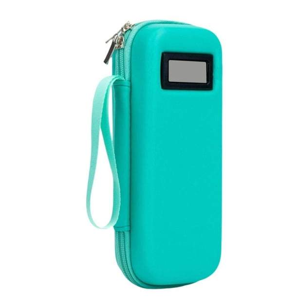 Estuche de viaje refrigerado para pluma de insulina, estuche protector de almacenamiento, bolsa isotérmica de transporte, Verde