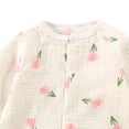 thumbnail image 4 of 12-18Months Preemie Baby Girl Boy Romper Bodysuit Romper Cotton Romper Outfits Bodysuit Boys And Girls Baby Romper Pajamas Crawling Clothes, 4 of 4