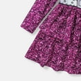 thumbnail image 5 of L.O.L. SURPRISE! Girls Dress Graphic Long Sleeves Birthday Wedding Party Outfits for Kids Sizes 3-10, 5 of 6