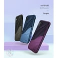 thumbnail image 7 of Ringke Wave Case Compatible with iPhone XS, Layered Hard 3D Designed Protection - Metallic Purple, 7 of 7