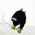 thumbnail image 3 of Toddler Kids Knit Hat Cute Soft Thickened Dinosaur Hat Beanie Warm Winter Cap, 3 of 8