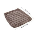 thumbnail image 3 of Tgbvmt Winter Warm Seat Cushion for Office Chair Non-Slip Soft Pad Cushion for Student, Kitchen, Dining Chair, Stool with High-Quality Polyester for All-Season Comfort and Durability, 3 of 6