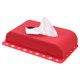 thumbnail image 1 of Soporte para caja de pañuelos de coche con interruptor magnético Dispensador de servilletas de cuero de repuesto para CX-5 CX-4 Rojo, 1 of 10