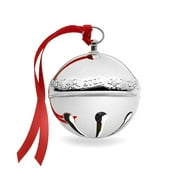 Wallace 2021 51st Edition Annual Sleigh Bell Ornament, 2.75", Silver-Plated