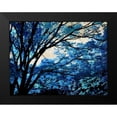 thumbnail image 2 of Scott, Derek 14x12 Black Modern Framed Museum Art Print Titled - Blue Forest III, 2 of 5