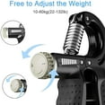 Grip Strength Trainer, Adjustable Resistance Hand Grip Strengthener For